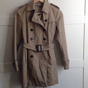 Banana Republic Trench Coat - Petite XS